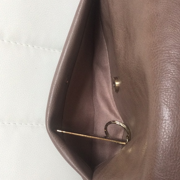 NWT Merona Brown Tan Tote Bag - Picture 7 of 13